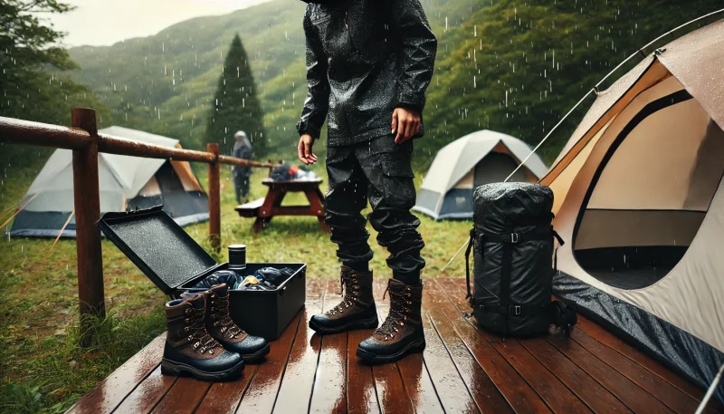 梅雨キャンプの魅力